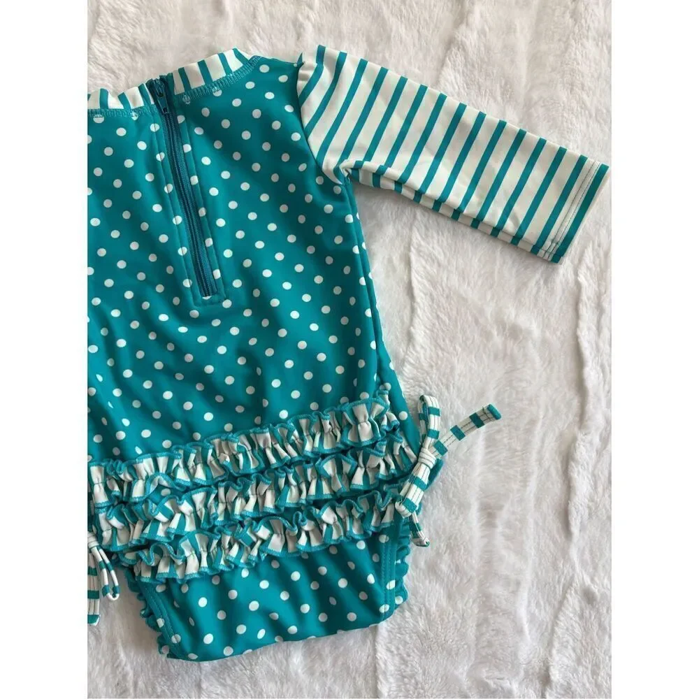 Ruffle Butts Baby Bathing Suit Size 3-6 Months